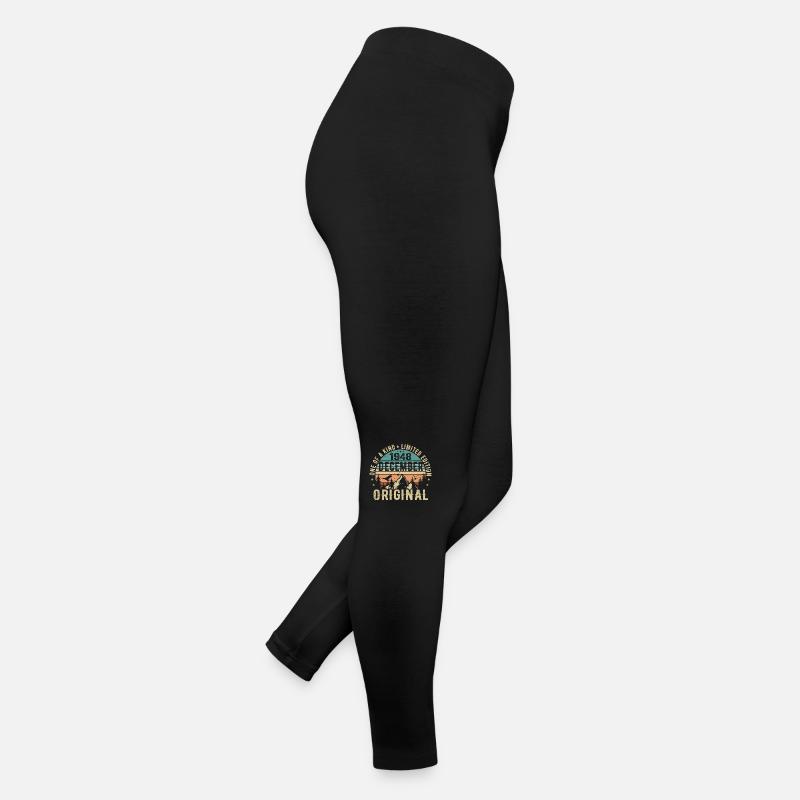 Legenden Geburtstag Dezember 1948 geboren Geschenk Frauen Jersey Leggings