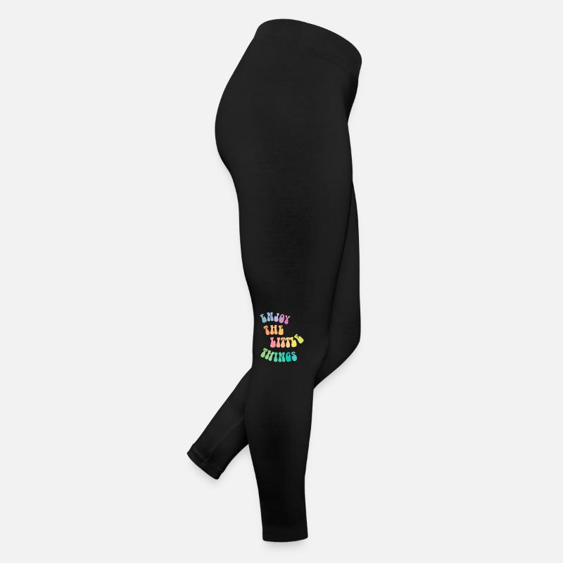 Enjoy the little things - Geschenkidee - Geschenk Frauen Jersey Leggings