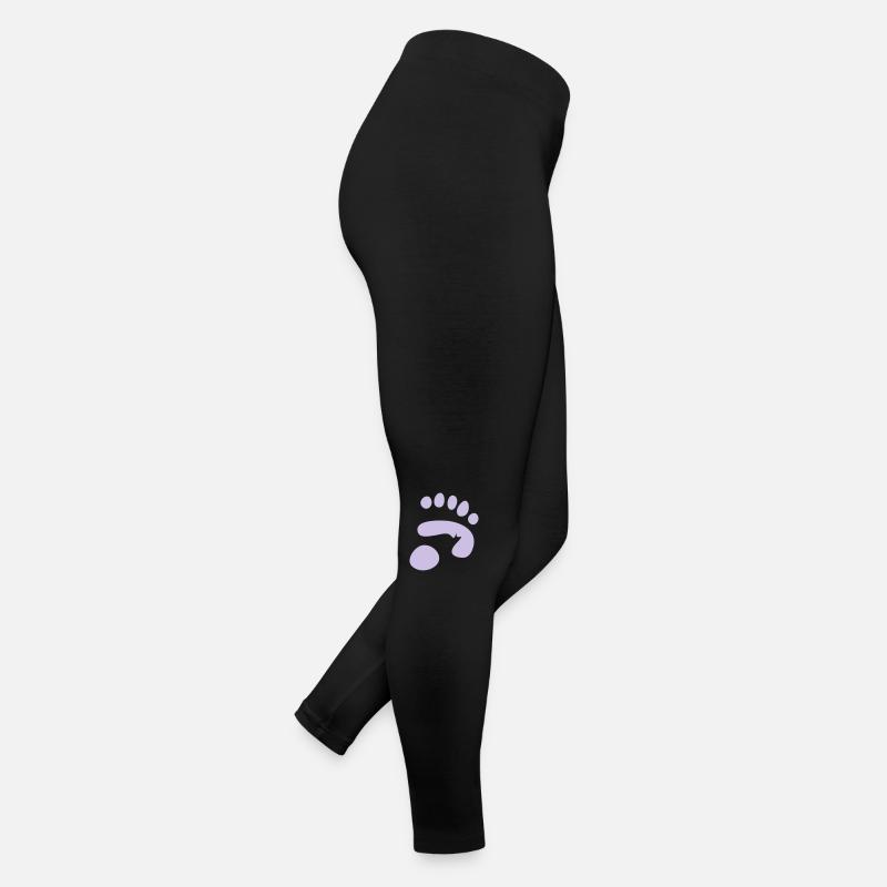 empreinte de patte de panda Legging en jersey Femme
