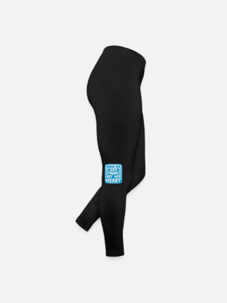 Briser sa citation de lit - Legging en jersey Femme - noir - Droite