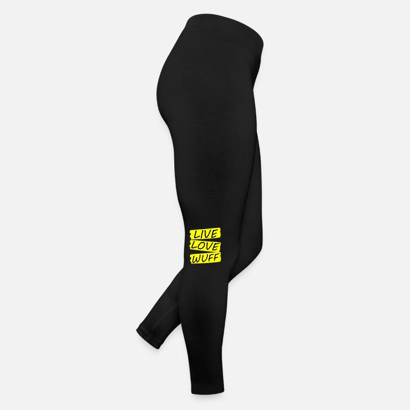 Dog Hund Frauen Jersey Leggings