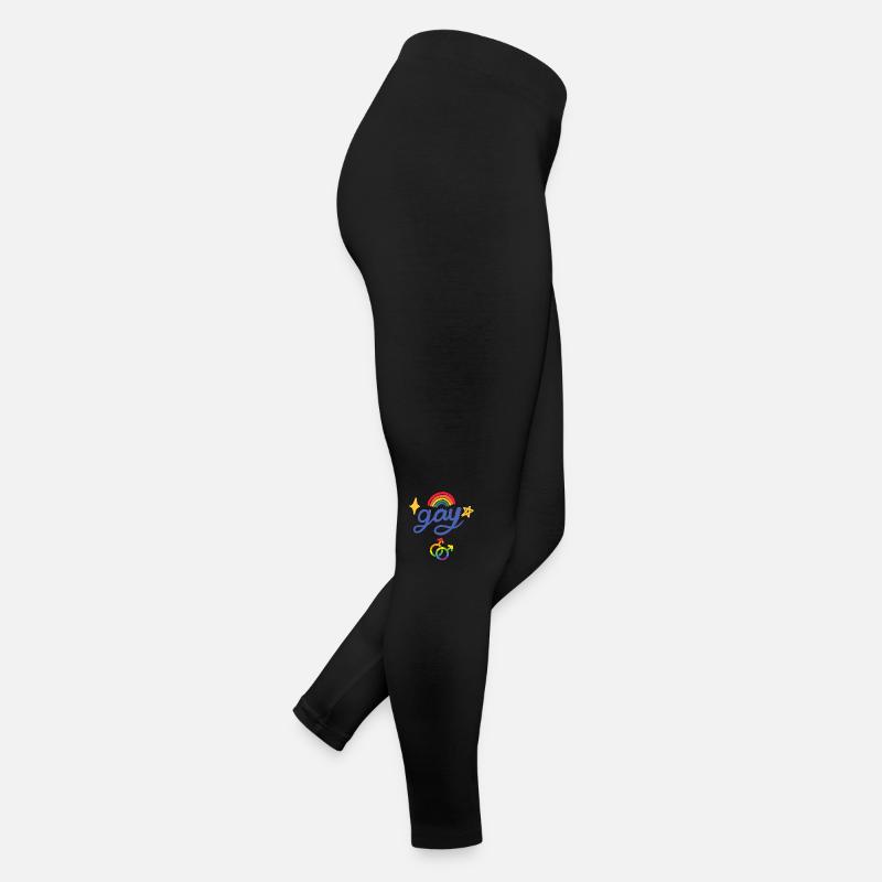 Gay arc en ciel Legging en jersey Femme