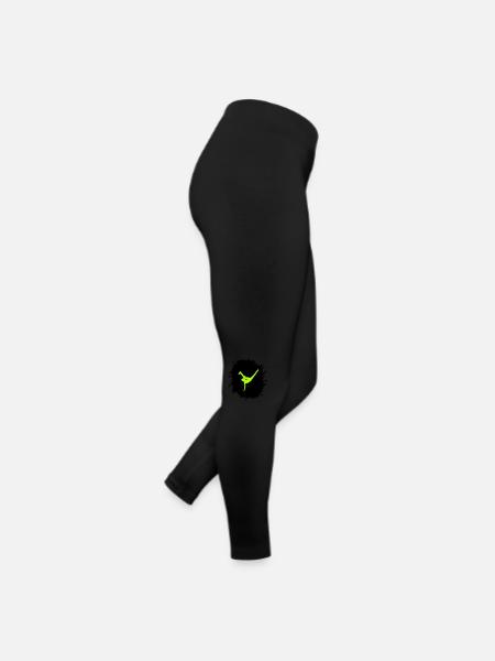 Breakdance éclaboussures - Legging en jersey Femme - noir - Droite