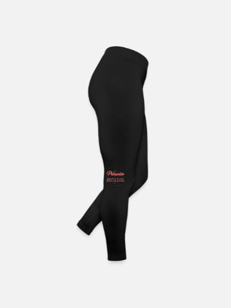 T SHIRT PRINCESSE - Legging en jersey Femme - noir - Droite