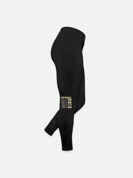Original 2013 Authentic 2013 Vintage Bursdag - Frauen Jersey Leggings - Schwarz - Rechts