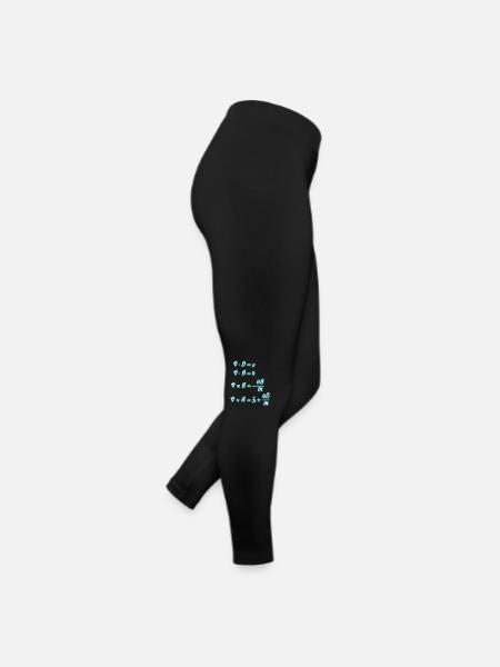 Gleichungen des Elektromagnetismus - Frauen Jersey Leggings - Schwarz - Rechts