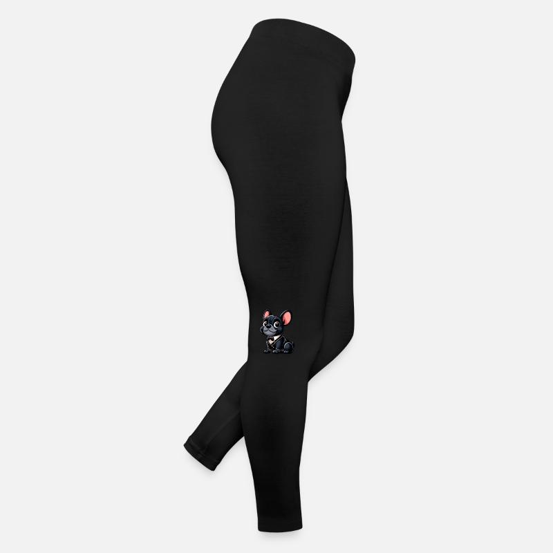 bouledogue français 5 Legging en jersey Femme