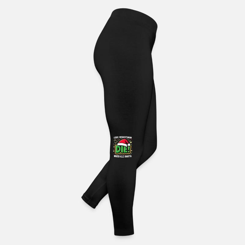 lieber guter weihnachtsmann Weihnachts Frauen Jersey Leggings