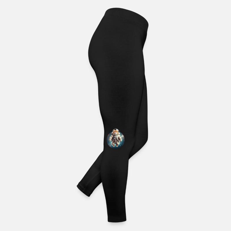 Chat de l’espace Legging en jersey Femme