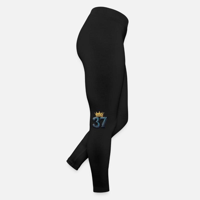 37 Nombre Couronne Legging en jersey Femme