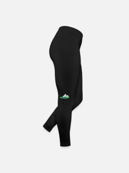 Beaver's head Beaver's head - Women’s Jersey Leggings - black - Right