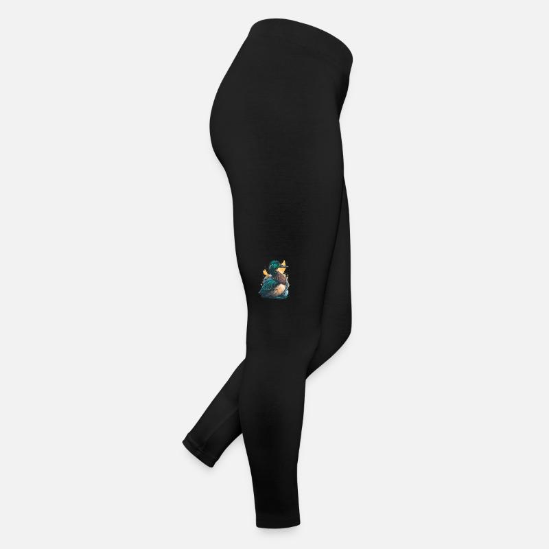 Artwork of a Duck Women’s Jersey Leggings