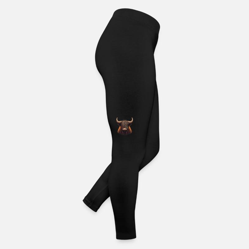 Illustration de Yak Head Legging en jersey Femme