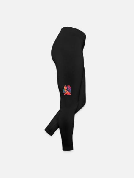 Beautiful Anime Girl - Women’s Jersey Leggings - black - Right