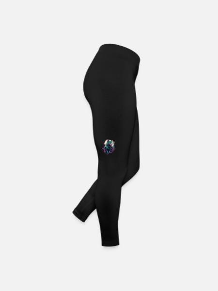 Chat coupé - Legging en jersey Femme - noir - Droite