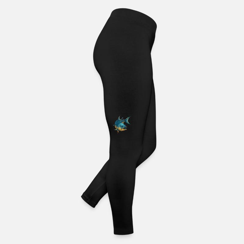 Fish Painting Women’s Jersey Leggings