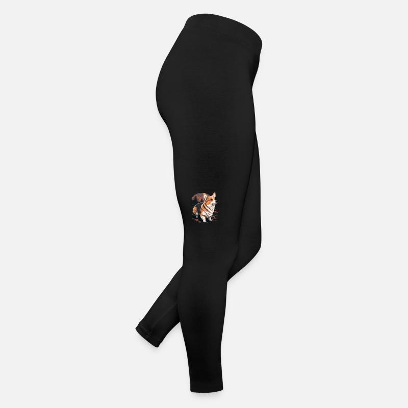Extérieur Sad Corgi Legging en jersey Femme