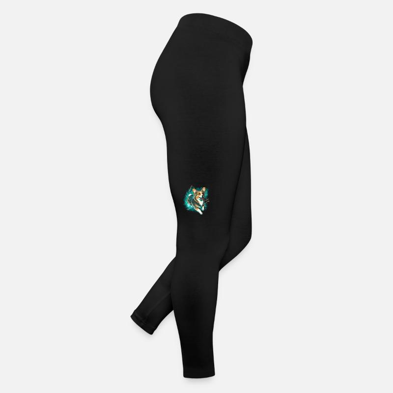 Running Corgi Women’s Jersey Leggings