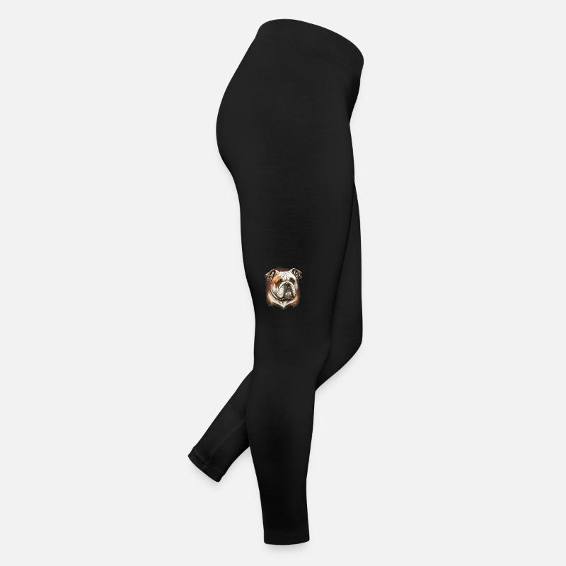 Bouledogue vintage Legging en jersey Femme