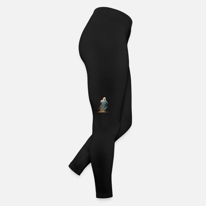 Fantôme d’Halloween Legging en jersey Femme