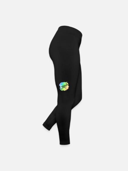 Berger allemand - Legging en jersey Femme - noir - Droite