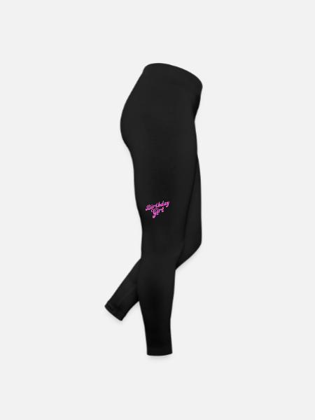 Jour d’anniversaire - Legging en jersey Femme - noir - Droite
