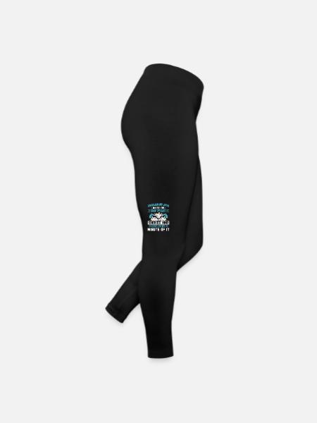 Jiu-Jitsu Brésilien BJJ - Legging en jersey Femme - noir - Droite