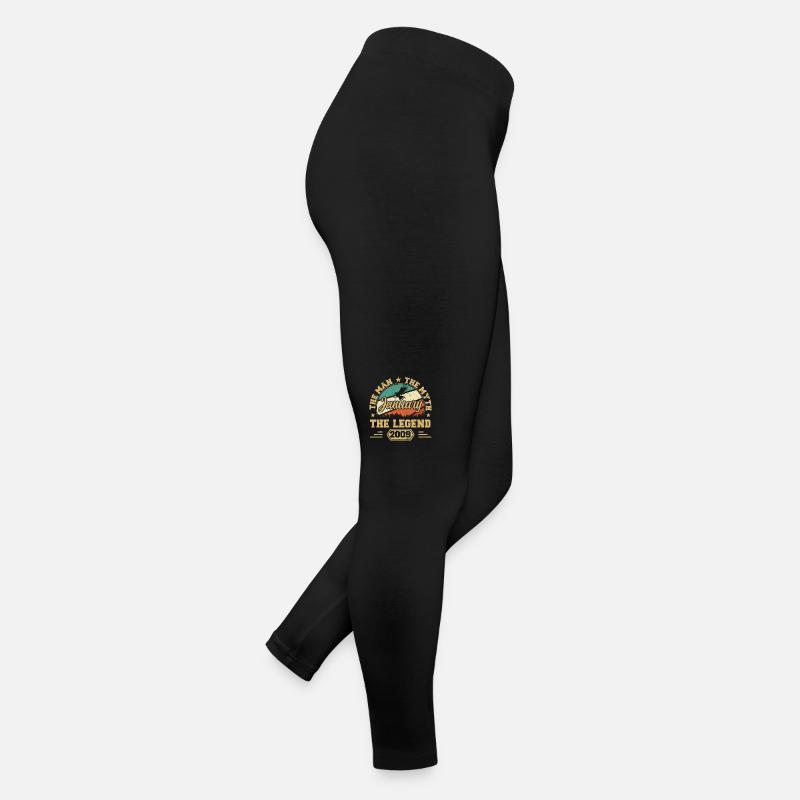 Les légendes sont nées en janvier 2009 Legging en jersey Femme