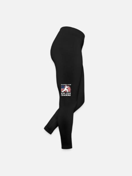 Je suis plus bien après l’entraînement de Wing Chun - Legging en jersey Femme - noir - Droite