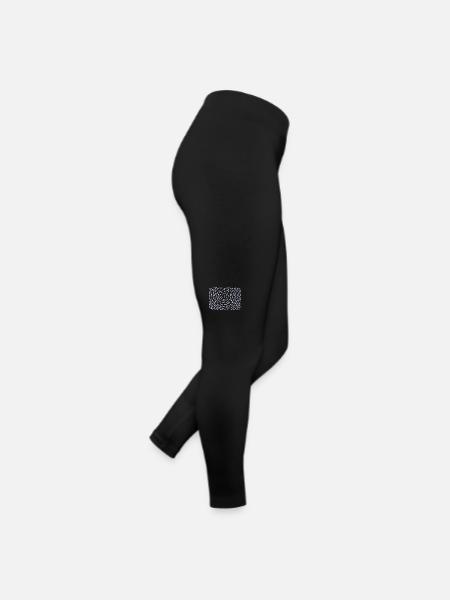 UNWIND ; SEMICOLON be strong, life is beautiful! - Women’s Jersey Leggings - black - Right