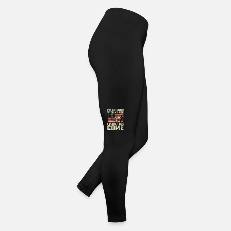 Je suis tellement doué avec ma canne que je fais venir les poissons Legging en jersey Femme