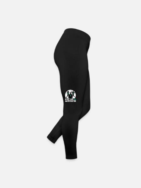 Dad Mode Activated - Women’s Jersey Leggings - black - Right