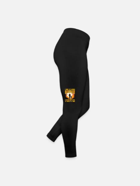 Je me cache au travail parce qu’un bon employé est difficile à - Legging en jersey Femme - noir - Droite