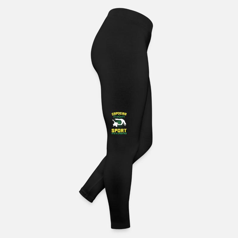 Capoeira ist nicht nur ein Sport, es ist ein Lebensstil Frauen Jersey Leggings