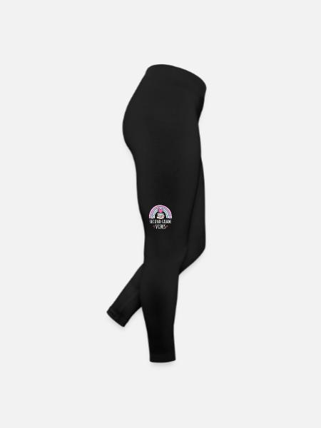Second Grade Vibes - Women’s Jersey Leggings - black - Right