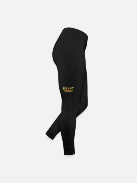 Égypte Cairo Fan Outfit T Shirt Design Mode - Legging en jersey Femme - noir - Droite