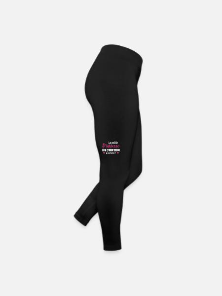 Uncle's Little Princess - Women’s Jersey Leggings - black - Right