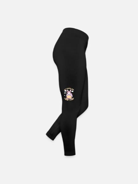 It's Easter and I don't care - Women’s Jersey Leggings - black - Right