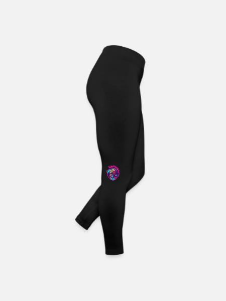 Spartan Skull Gladiator - Women’s Jersey Leggings - black - Right