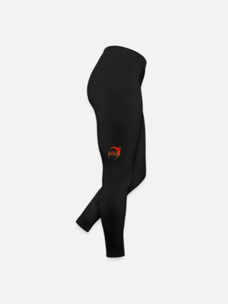 Mangas - Legging en jersey Femme - noir - Droite