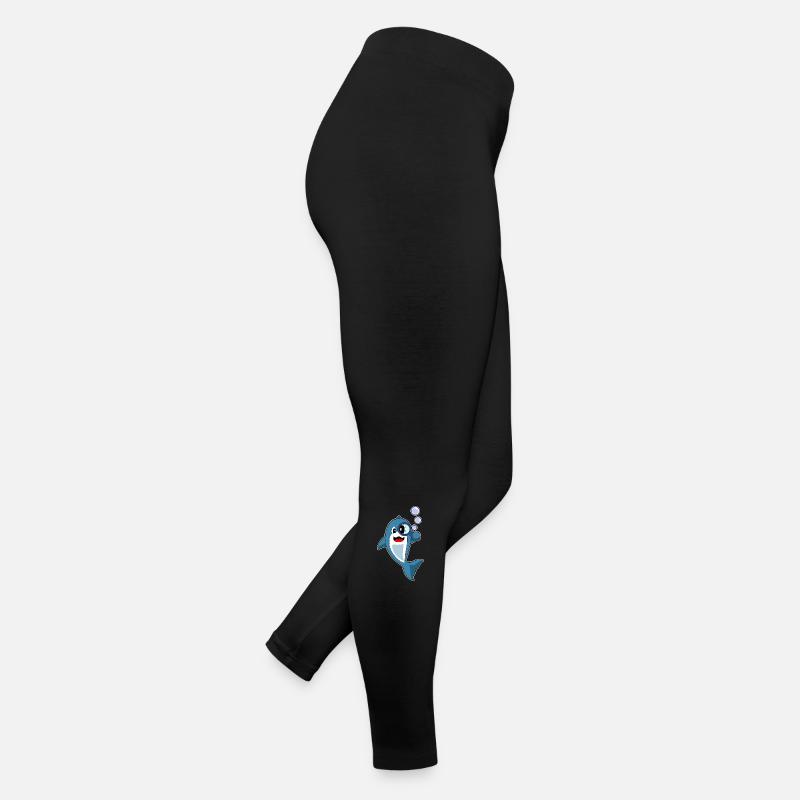 Loupe détective dauphin Legging en jersey Femme
