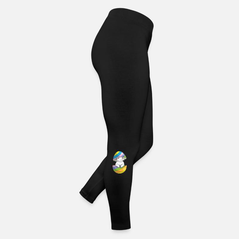 Hase Ostern Osterei Frauen Jersey Leggings