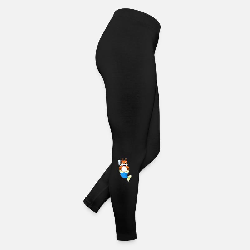 Fuchs Meerjungfrau Frauen Jersey Leggings