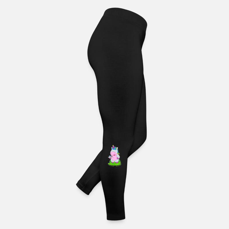 Einhorn Kuchen Frauen Jersey Leggings