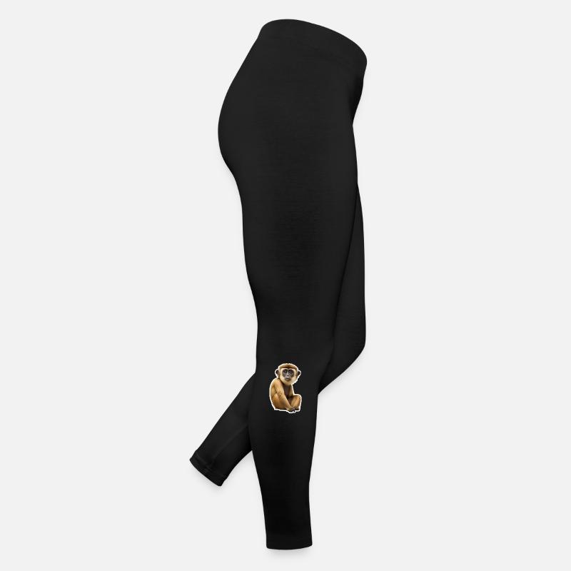 Gibbon monkey Women’s Jersey Leggings