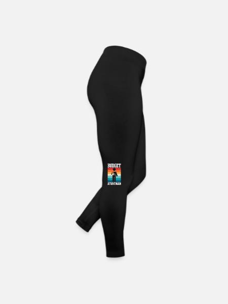 Drôle de cascadeur Bras cassé Coude Blessure au poignet - Legging en jersey Femme - noir - Droite