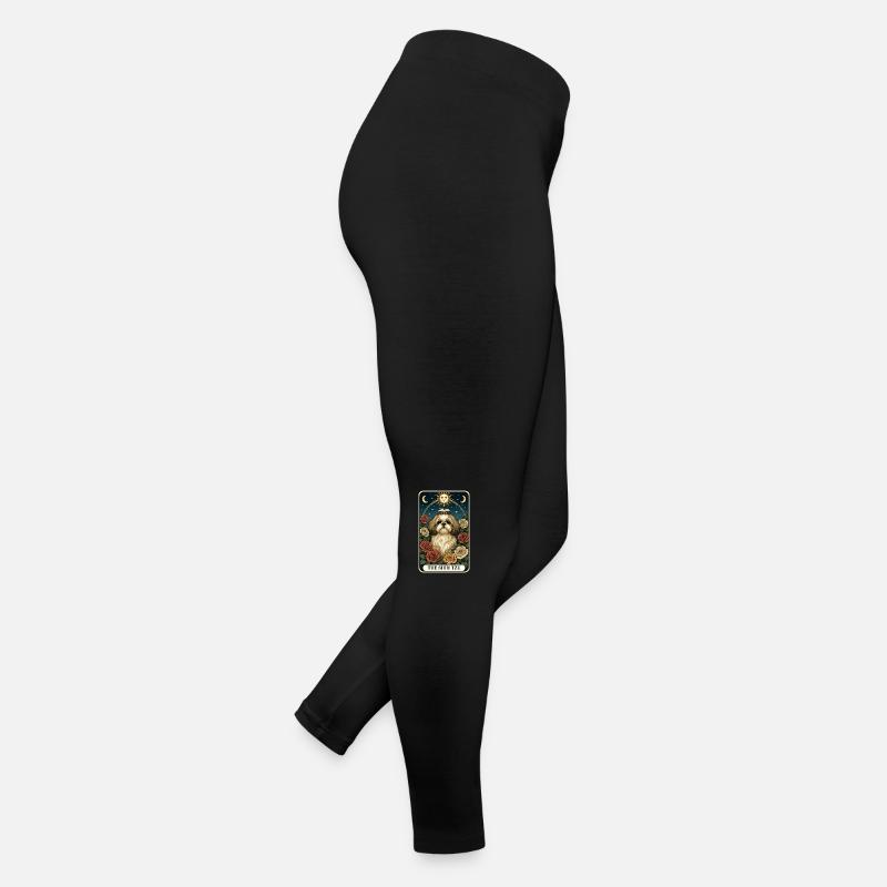 Shih Tzu Frauen Jersey Leggings
