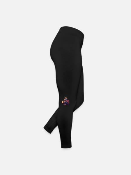 Eagle Bird Bière Drôle - Legging en jersey Femme - noir - Droite
