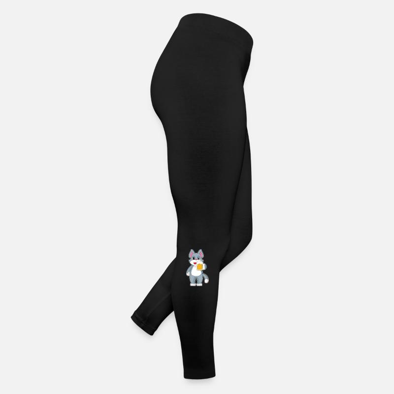 Cat Beer Mug Beer Women’s Jersey Leggings