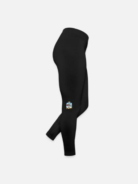 Lord of the Board - Frauen Jersey Leggings - Schwarz - Rechts